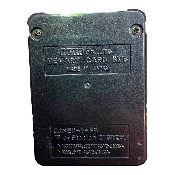 HORI Memory‎ Card PS2 w Rare Official Silent Hill 2 PlayStation 2 Sticker Konami - Picture 3 of 3